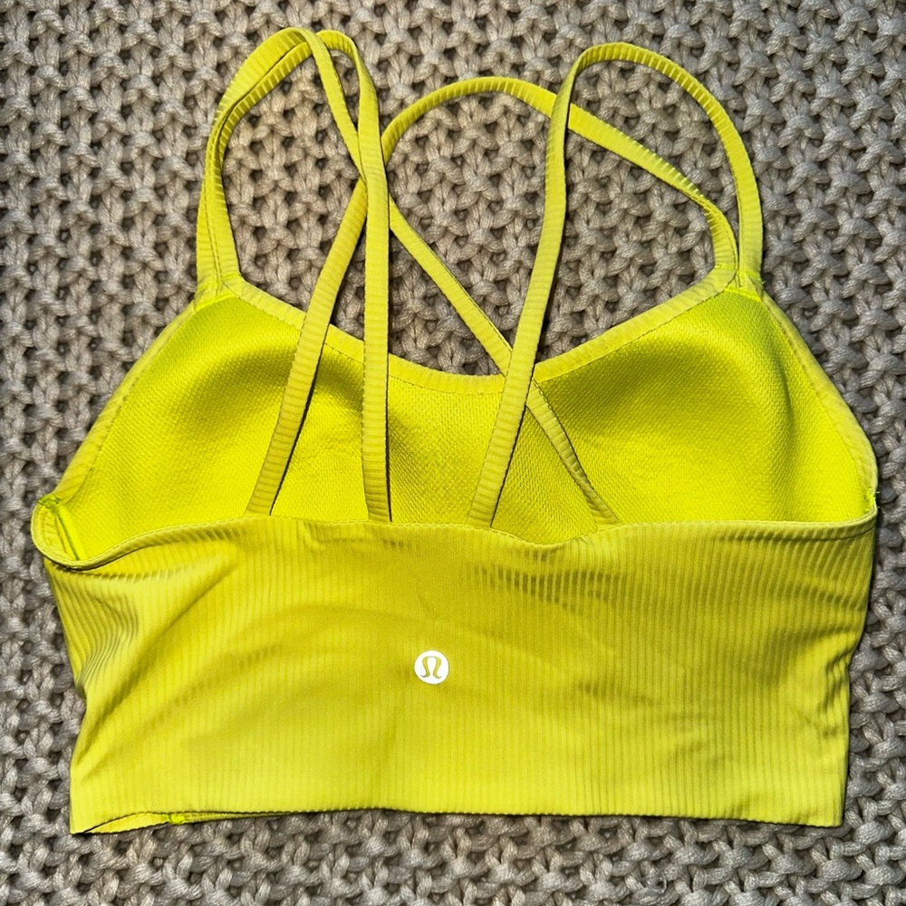 Lululemon Like A Cloud Ribbed Bra Long Line